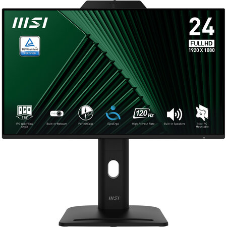 MSI MSI Pro MP242PMG computer monitor 60,5 cm (23.8") 1920 x 1080 Pixels Full HD LCD Zwart
