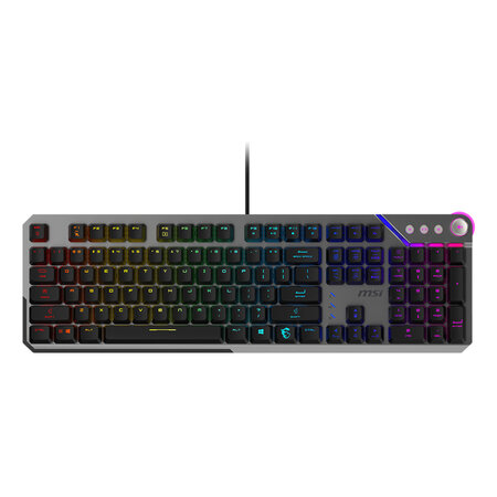 MSI MSI STRIKE 600 SILEN toetsenbord Gamen USB QWERTY Amerikaans Engels Zwart