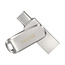 Sandisk SanDisk Ultra Dual Drive Luxe USB flash drive 128 GB USB Type-A / USB Type-C 3.2 Gen 1 (3.1 Gen 1) Roestvrijstaal