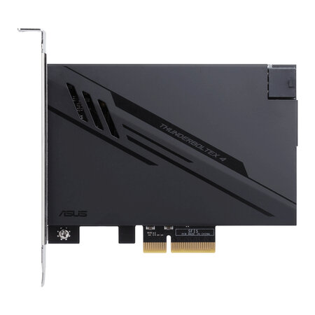 Asus ASUS ThunderboltEX 4 interfacekaart/-adapter Intern Mini DisplayPort, PCIe, Thunderbolt, USB 2.0, USB 3.2 Gen 2 (3.1 Gen 2)