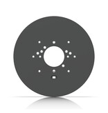 Ubiquiti Ubiquiti Gang Box Mounting Plate (Black)