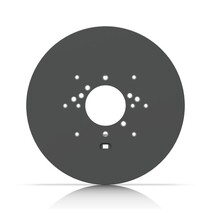 Gang Box Mounting Plate (Black)