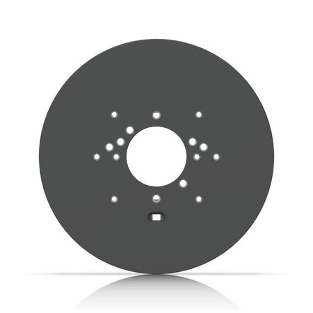 Ubiquiti Ubiquiti Gang Box Mounting Plate (Black)