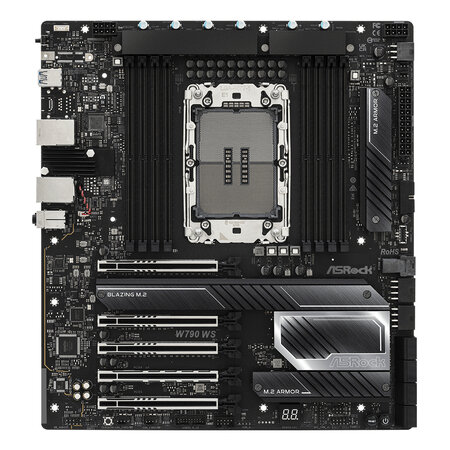 ASRock Asrock W790 WS R2.0 Intel W790 LGA 4677 (Socket E) Verlengd ATX