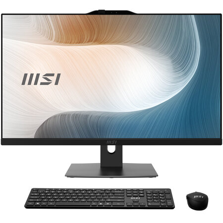 MSI MSI Modern AM272P 1M-835DE Intel Core 7 150U 68,6 cm (27") 1920 x 1080 Pixels Alles-in-één-pc 16 GB DDR5-SDRAM 1 TB SSD Windows 11 Pro Wi-Fi 6E (802.11ax) Zwart