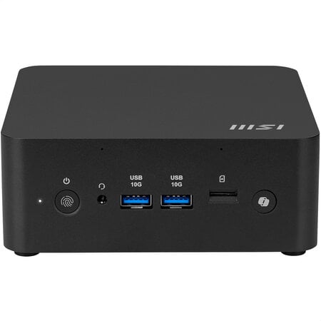 MSI MSI Cubi NUC AI+ 2MG-002EU Copilot+ PC Intel Core Ultra 7 258V 32 GB LPDDR5x-SDRAM 1 TB SSD Windows 11 Home Mini PC Zwart