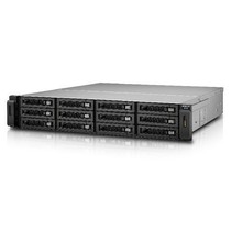 QNAP REXP-1220U-RP disk array Rack (2U) Zwart