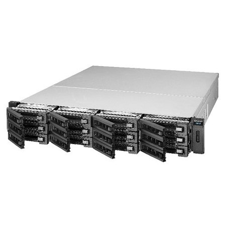 QNAP QNAP REXP-1220U-RP disk array Rack (2U) Zwart