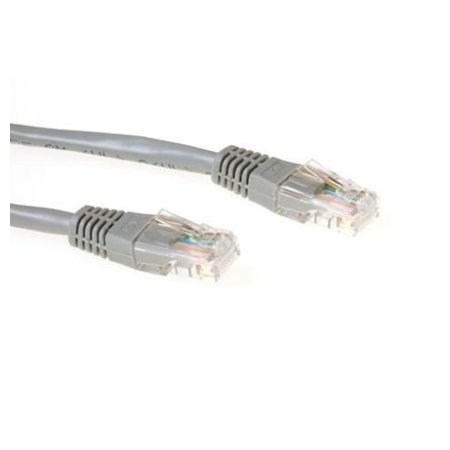 ACT U/UTP 30 meter CAT6 patchkabel grijs