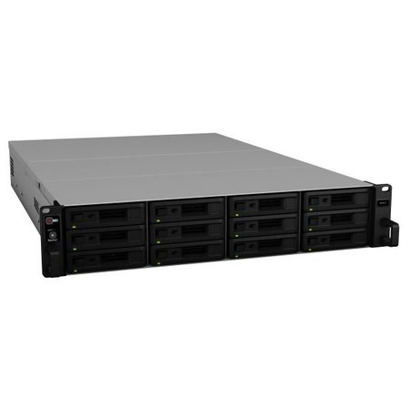 Synology Synology RX1217 disk array Rack (2U) Zwart