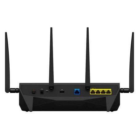 Synology Synology RT2600AC draadloze router Dual-band (2.4 GHz / 5 GHz) Gigabit Ethernet Zwart