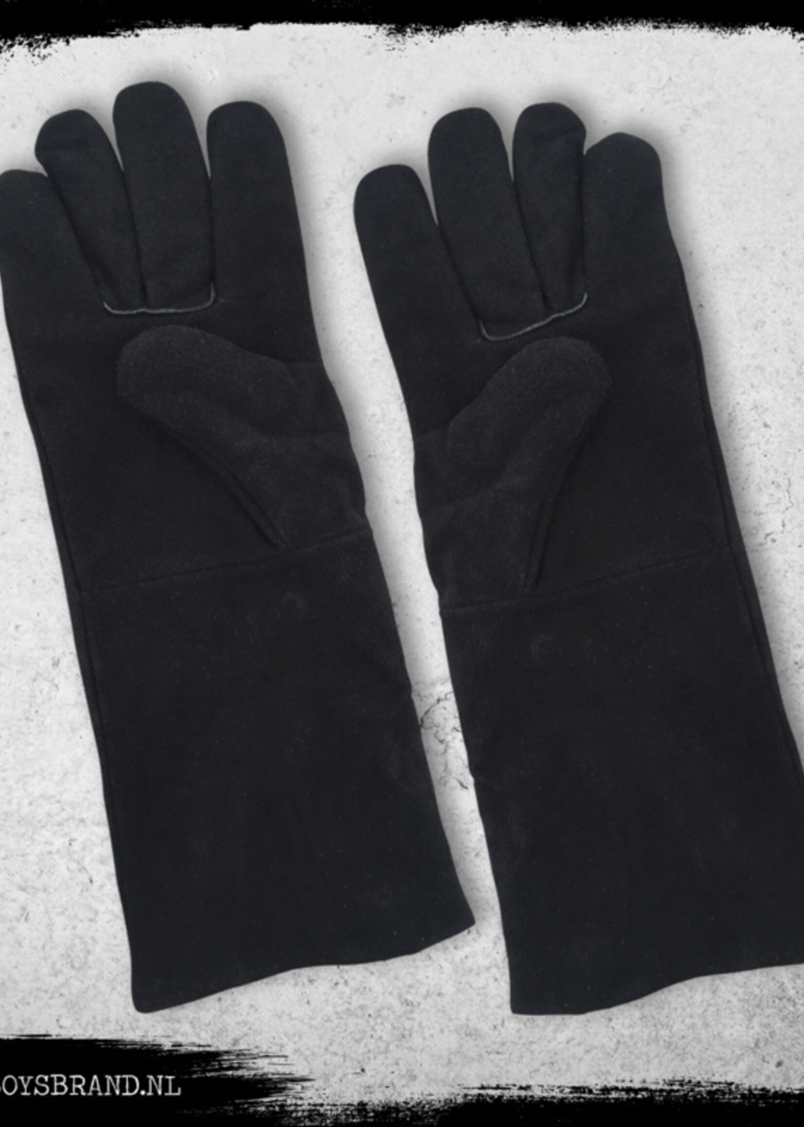 Bad Boys Brand Tuff BBQ Gloves - BBQ Glove - Leather - BadBoysBrand - 100% Made in Jail