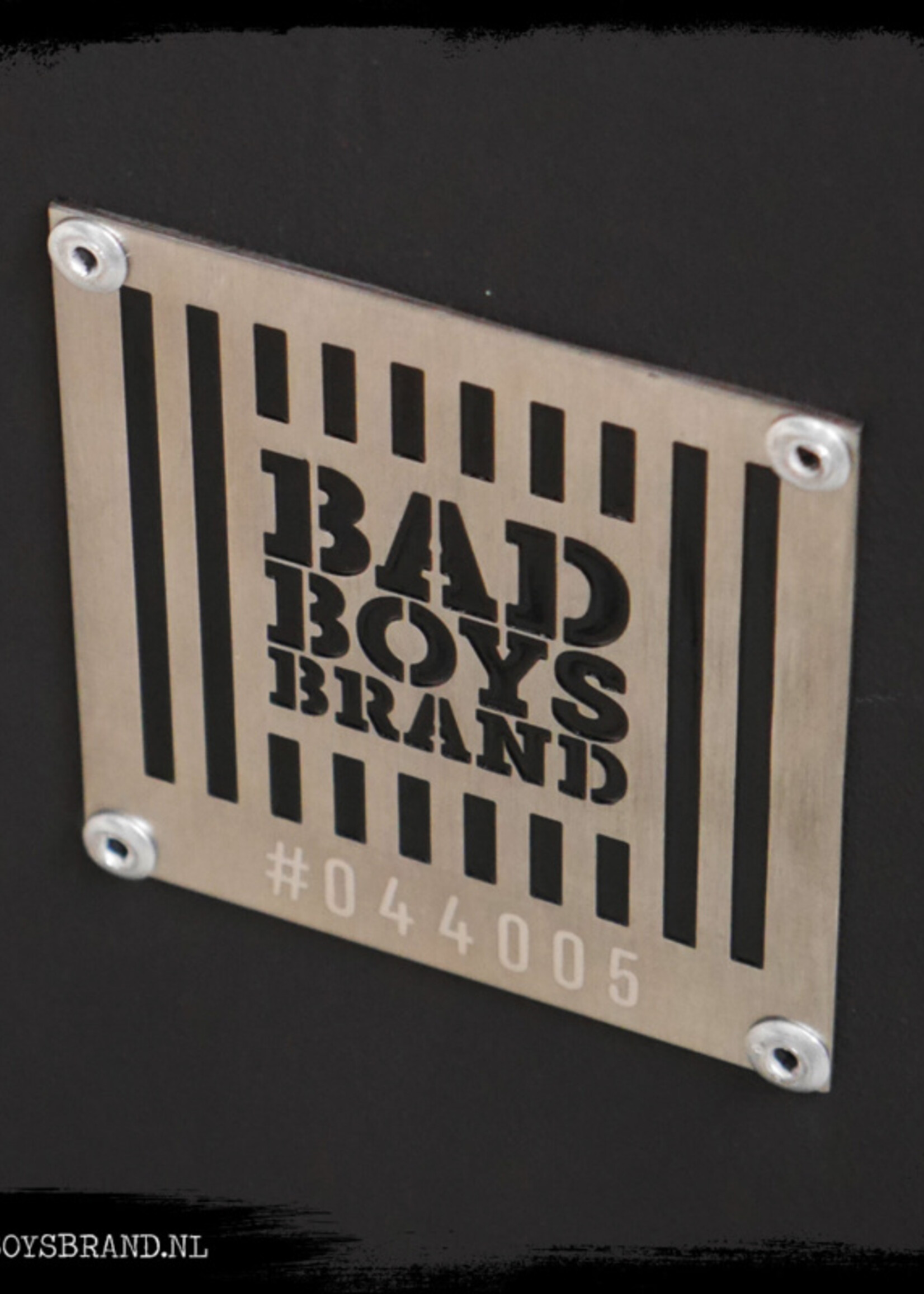 Bad Boys Brand Firestarter - fire pit 12 KG - BadBoysBrand - Steel - 100% Made in Jail