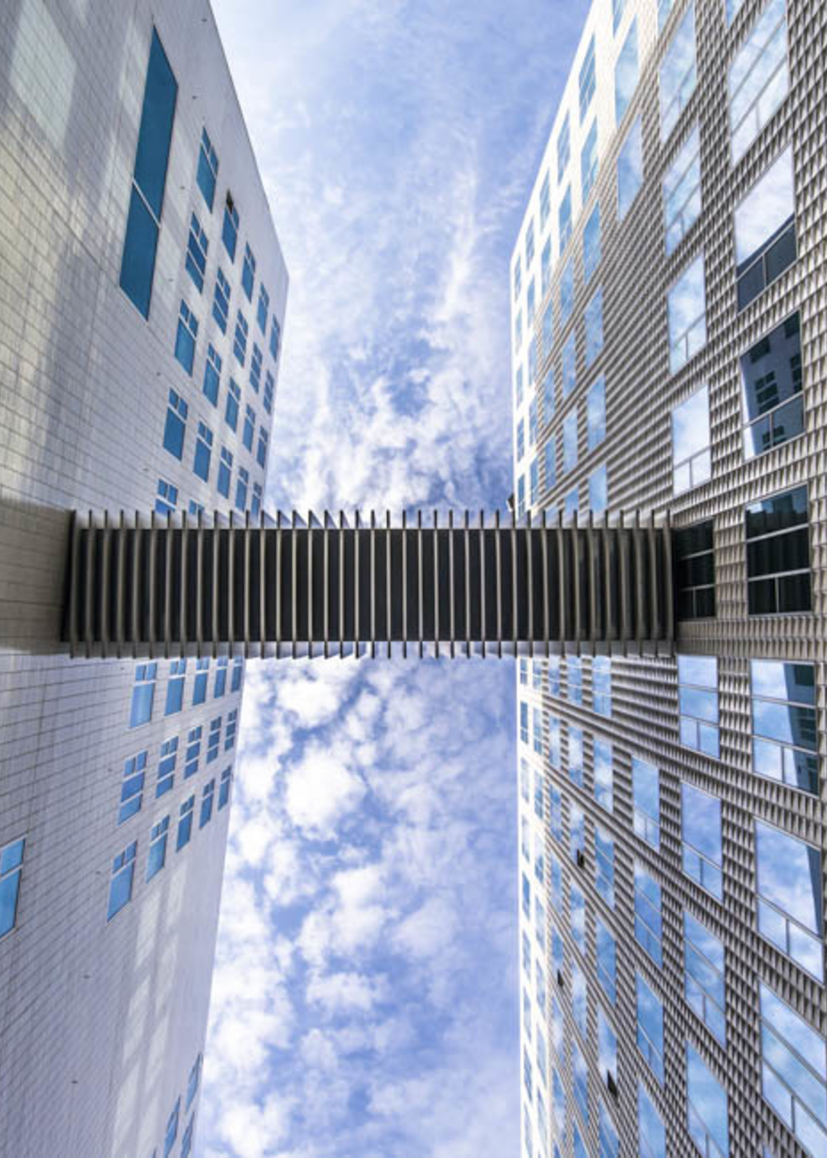 Frans van Steijn Wandfoto "Bring mich zur Brücke" Aluminium auf Dibond 120 cm