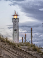 Frans van Steijn "Lighthouse" on Dibond 120 cm