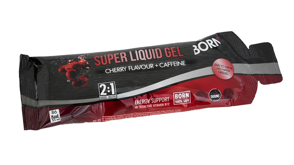 Born Super Liquid Gel Cherry Caffeine 55 Ml born kopen in de aanbieding
