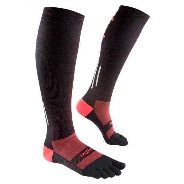 Injinji Compressiekousen Lightweight Zwart Teensokken injinji kopen in de aanbieding Injinji Compressiekousen Lightweight Zwart Teensokken injinji kopen in de aanbieding