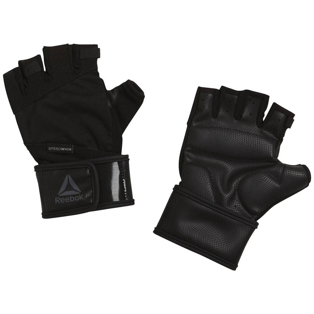 Reebok Training Polshandschoen Zwart reebok kopen in de aanbieding