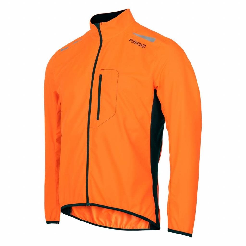 orange running jacket mens