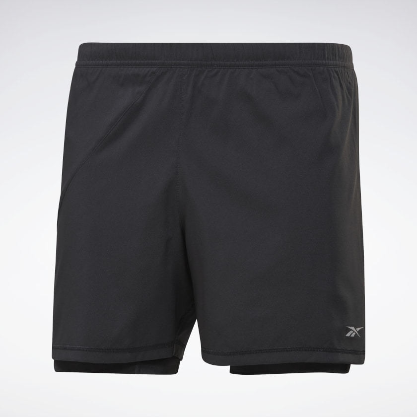 reebok two in one shorts