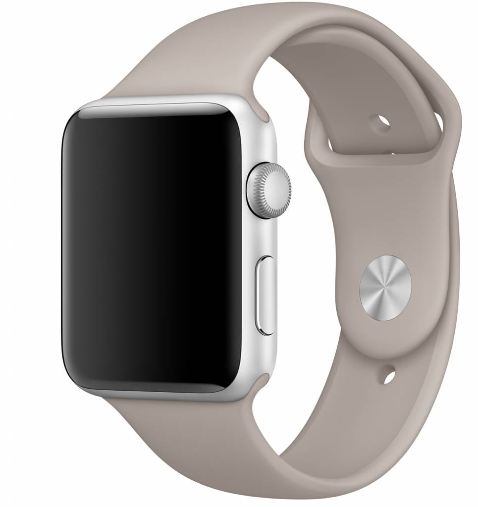 Apple Watch sport band - donkergrijs - iwatch - Horlogeband Armband Polsband