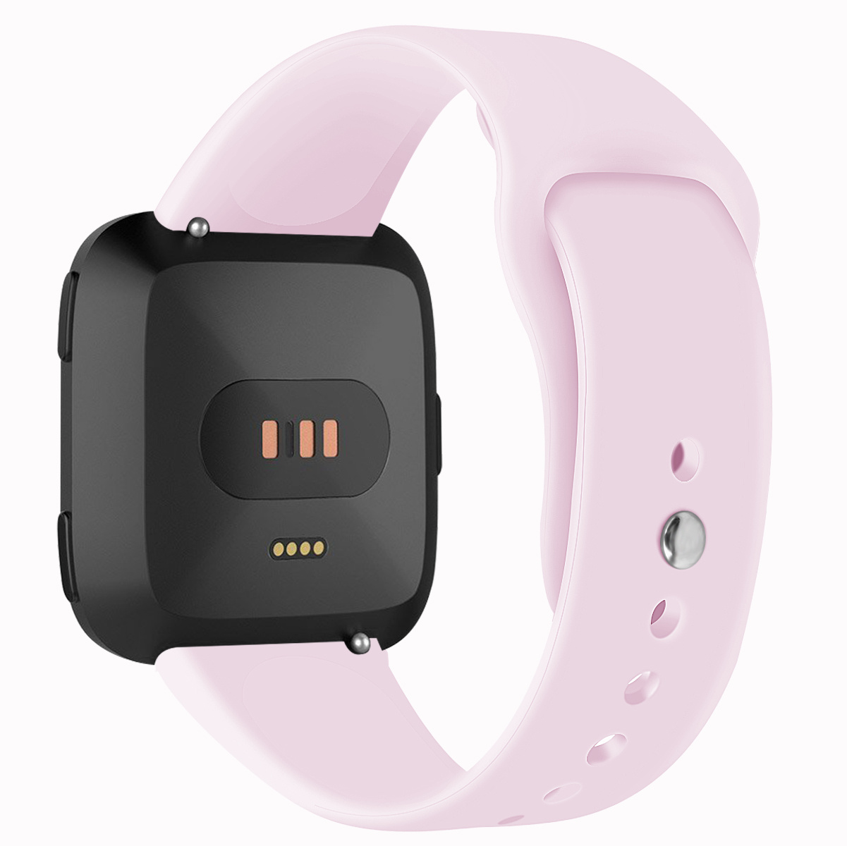 Fitbit versa silicone band - pink - 123Watches.nl