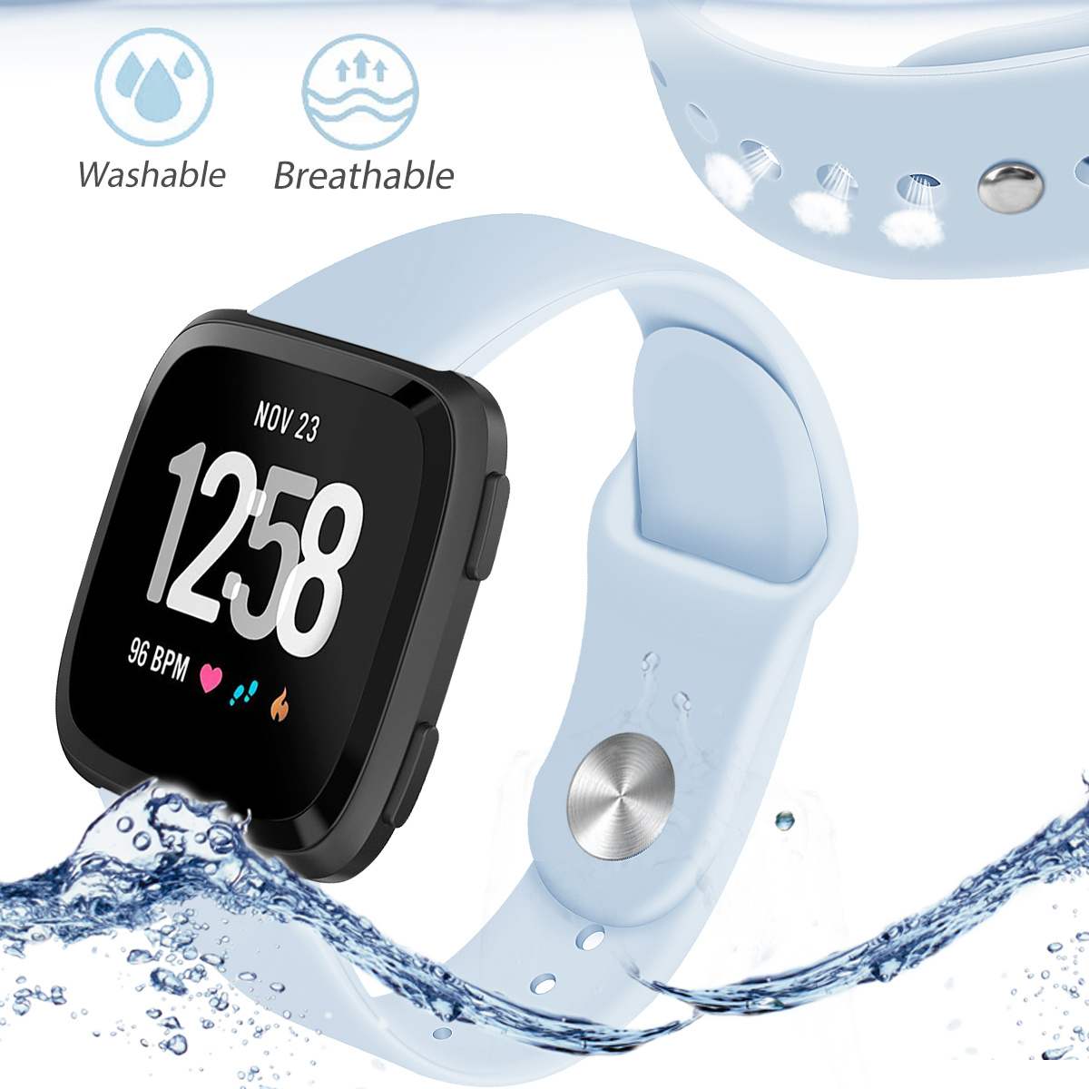 blue fitbit versa