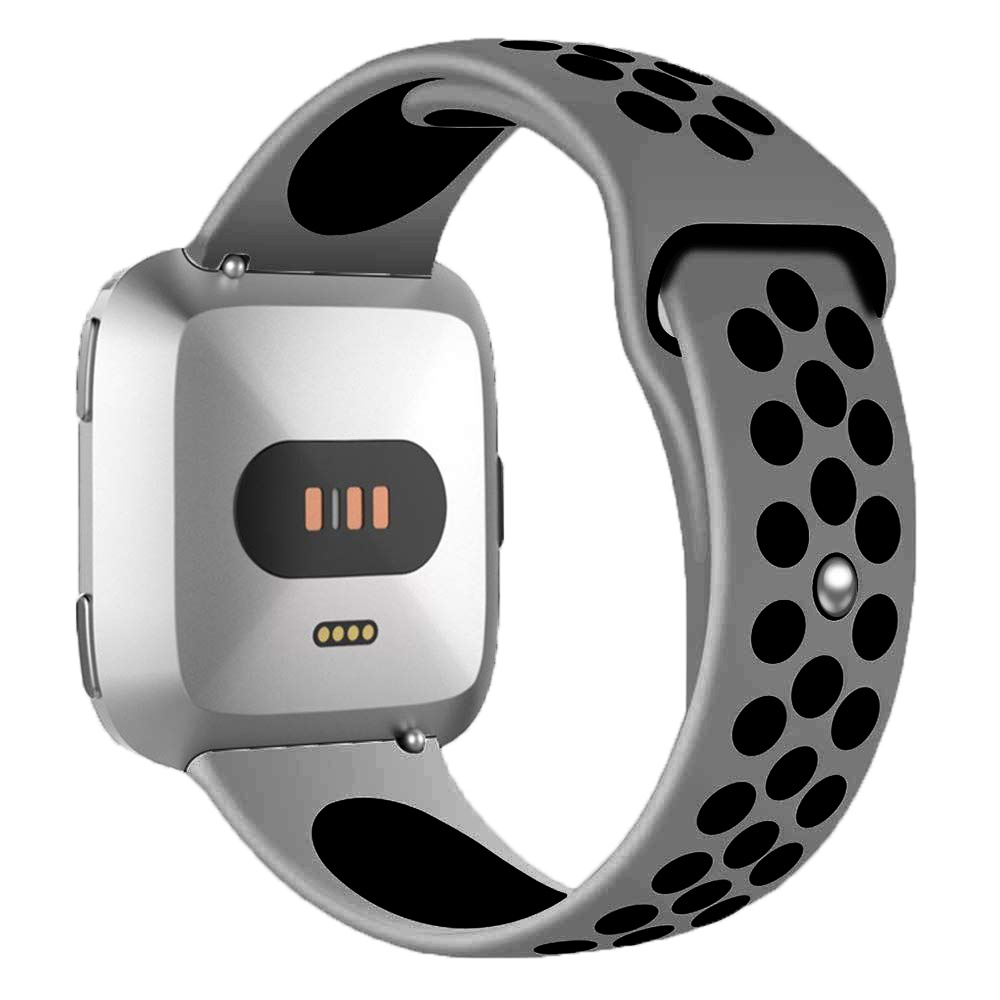 gray fitbit versa band