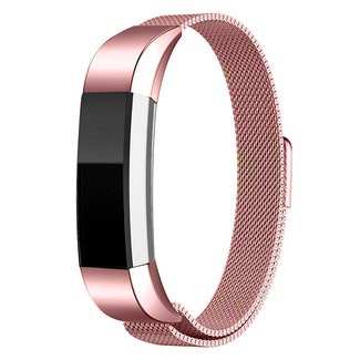 Merk 123watches Fitbit Alta milanese band - pink