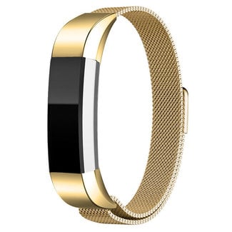 Merk 123watches Fitbit Alta milanese band - gold