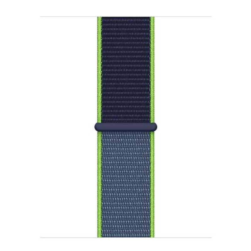 Apple watch nylon sport loop band - neon lime - 123watches B.V.