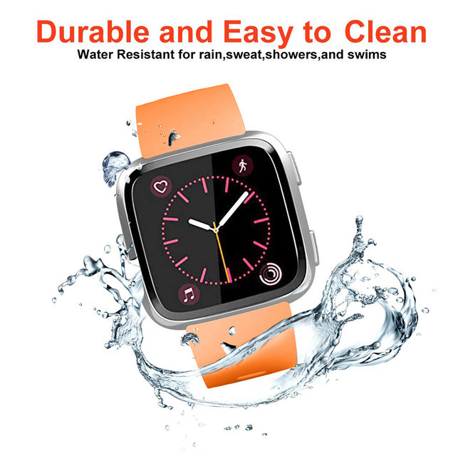Fitbit versa sport band - orange - 123watches B.V.