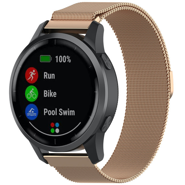 Samsung Galaxy Watch milanese band - rose gold - 123watches B.V.