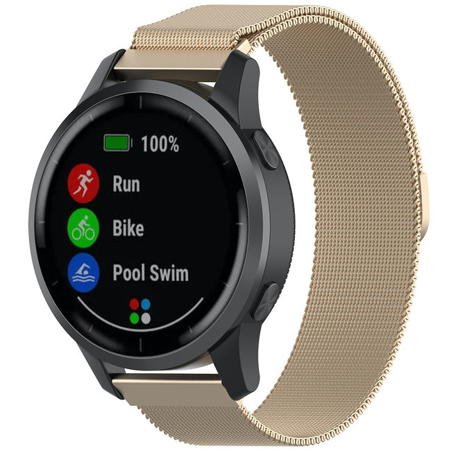 Huawei Watch Fit stainless steel watch band - Rose Gold