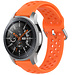 Merk 123watches Huawei Watch GT silicone dubbel gesp band - oranje
