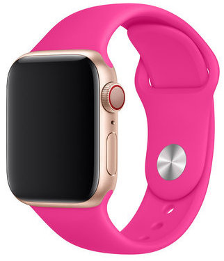 Apple Watch sport band - felroze - iwatch - Horlogeband Armband Polsband