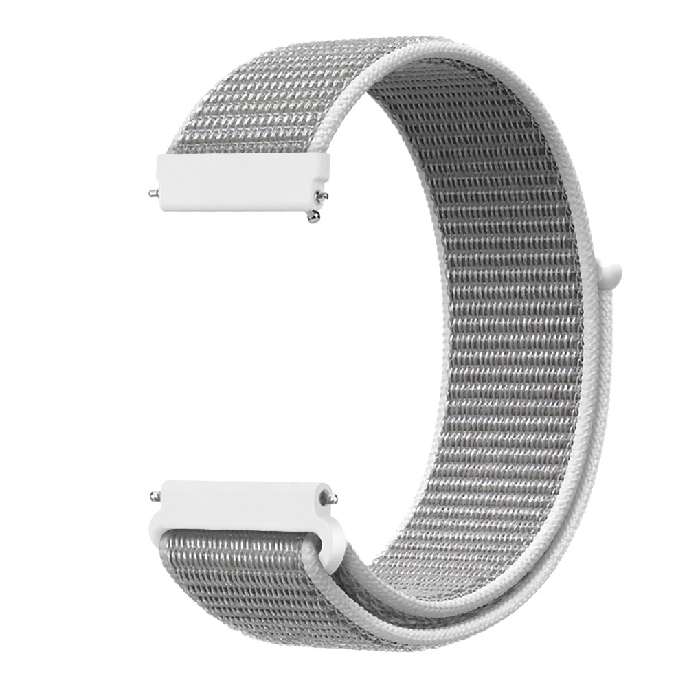Goedkope Garmin Vivoactive / Vivomove nylon sport band - zeeschelp - 123watches B.V.
