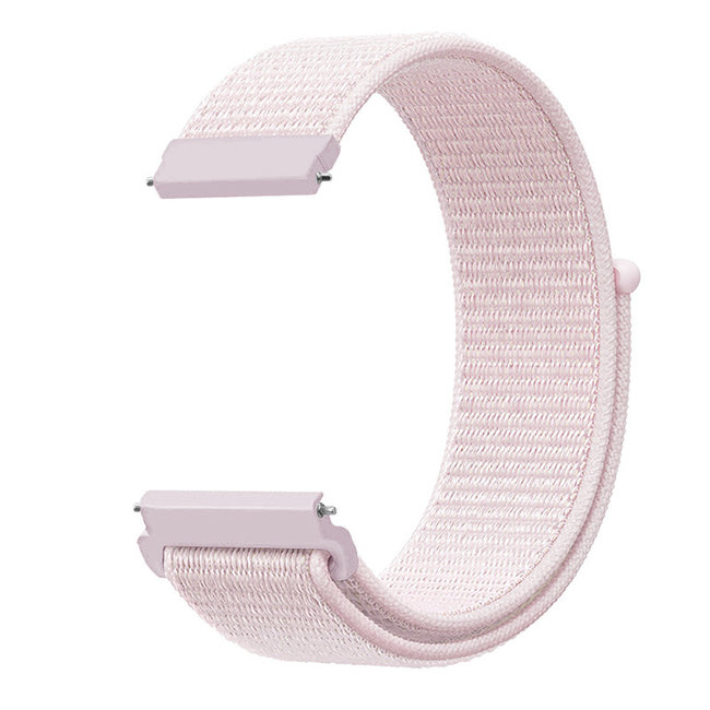 Goedkope Garmin Vivoactive / Vivomove nylon sport band - parel roze -  123watches B.V.
