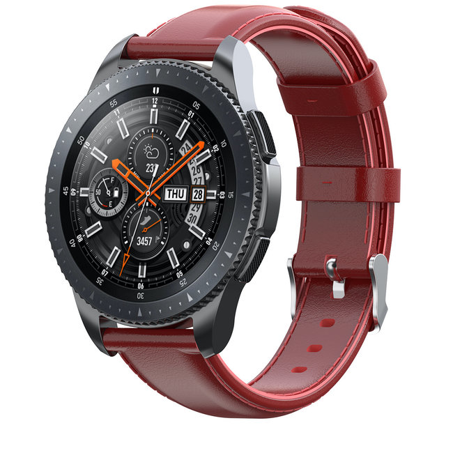Polar Vantage M / Grit X leather band - red