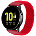 Merk 123watches Samsung Galaxy Watch gevlochten solo band - rood