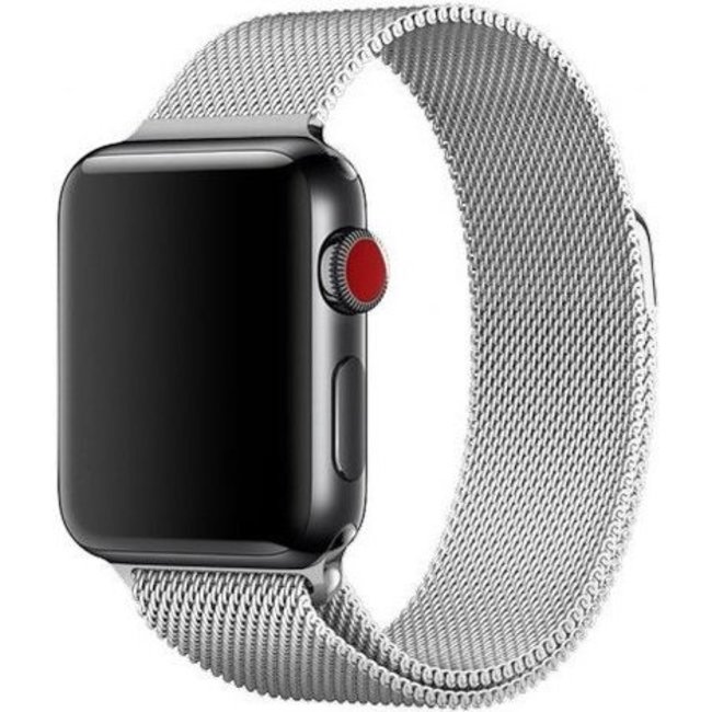 Apple watch milanese band - silver - 123watches B.V.
