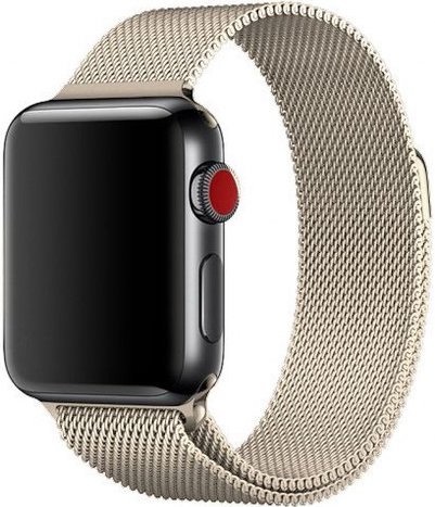 Apple Watch milanese band - champagne - iwatch - Horlogeband Armband Polsband
