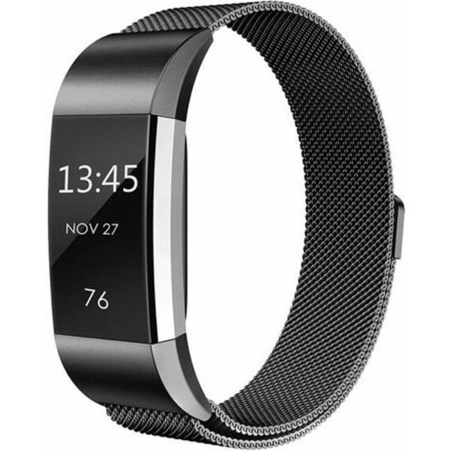 vermijden Bruin majoor Goedkope Fitbit charge 2 milanese band - zwart - 123watches B.V.