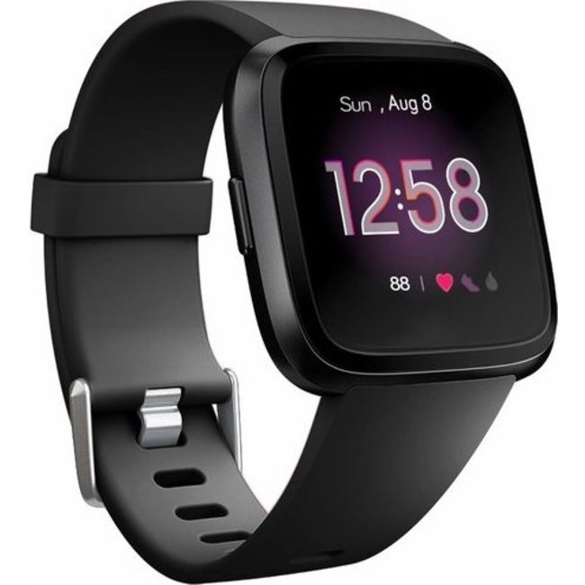Goedkope Fitbit versa sport band - zwart - 123watches B.V.