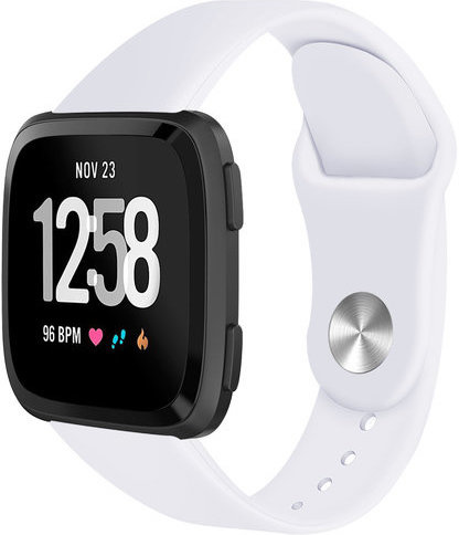 Fitbit versa silicone band - white - 123watches B.V.