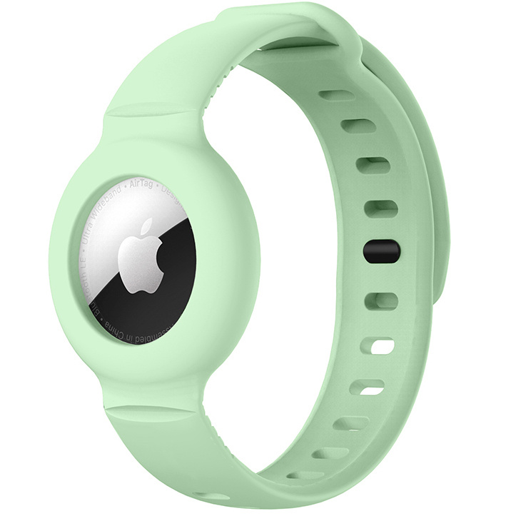 AirTag band - mint groen - Horlogeband Armband Polsband