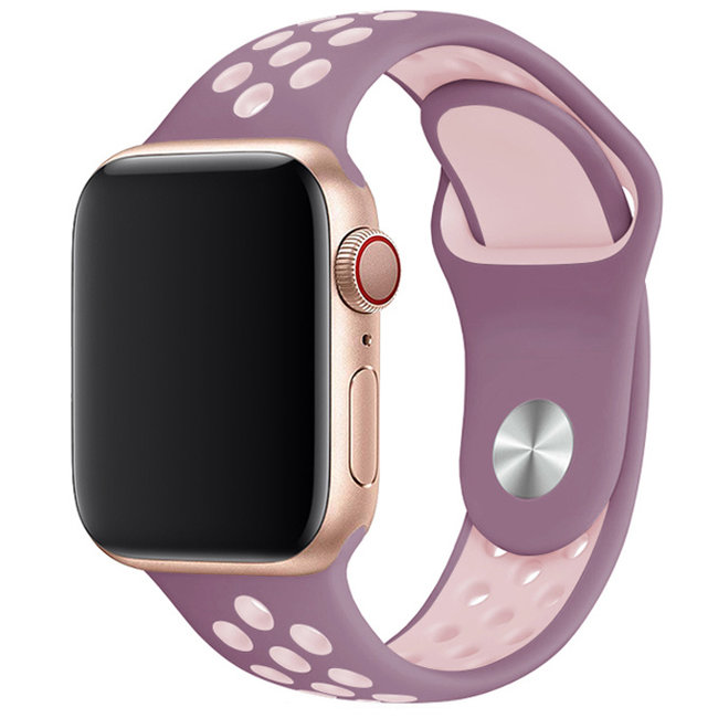 Apple watch sport band roze - B.V.