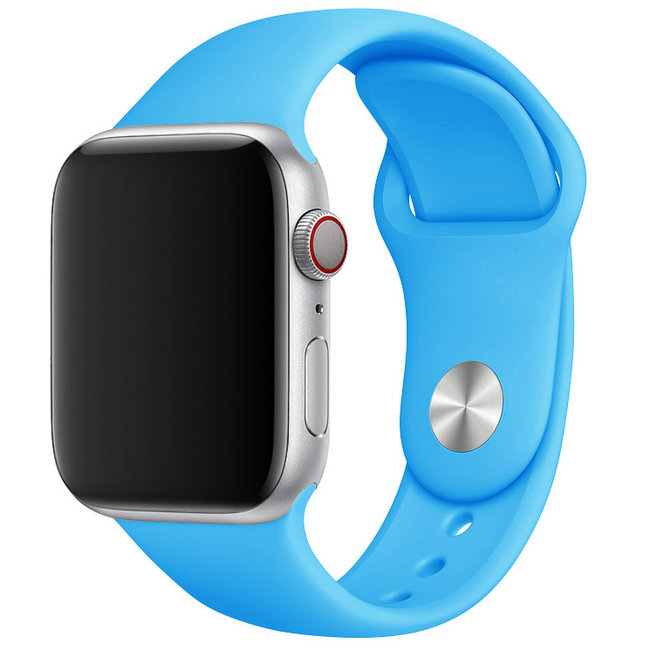 Merk 123watches Apple Watch sport band - blauw