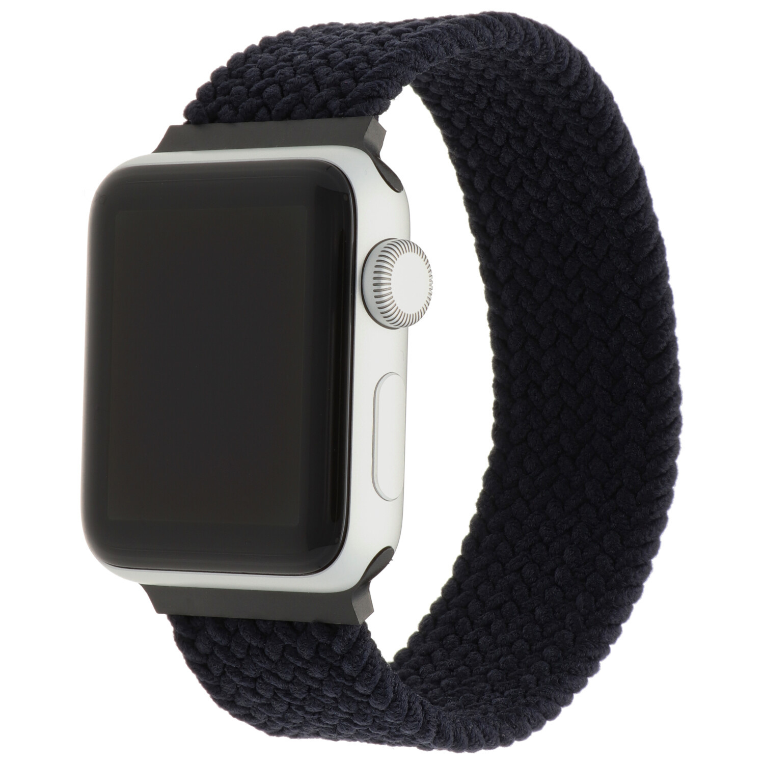 Apple watch gevlochten solo - houtskool - 123watches B.V.