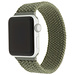 Merk 123watches Apple Watch gevlochten solo band - inverness groen